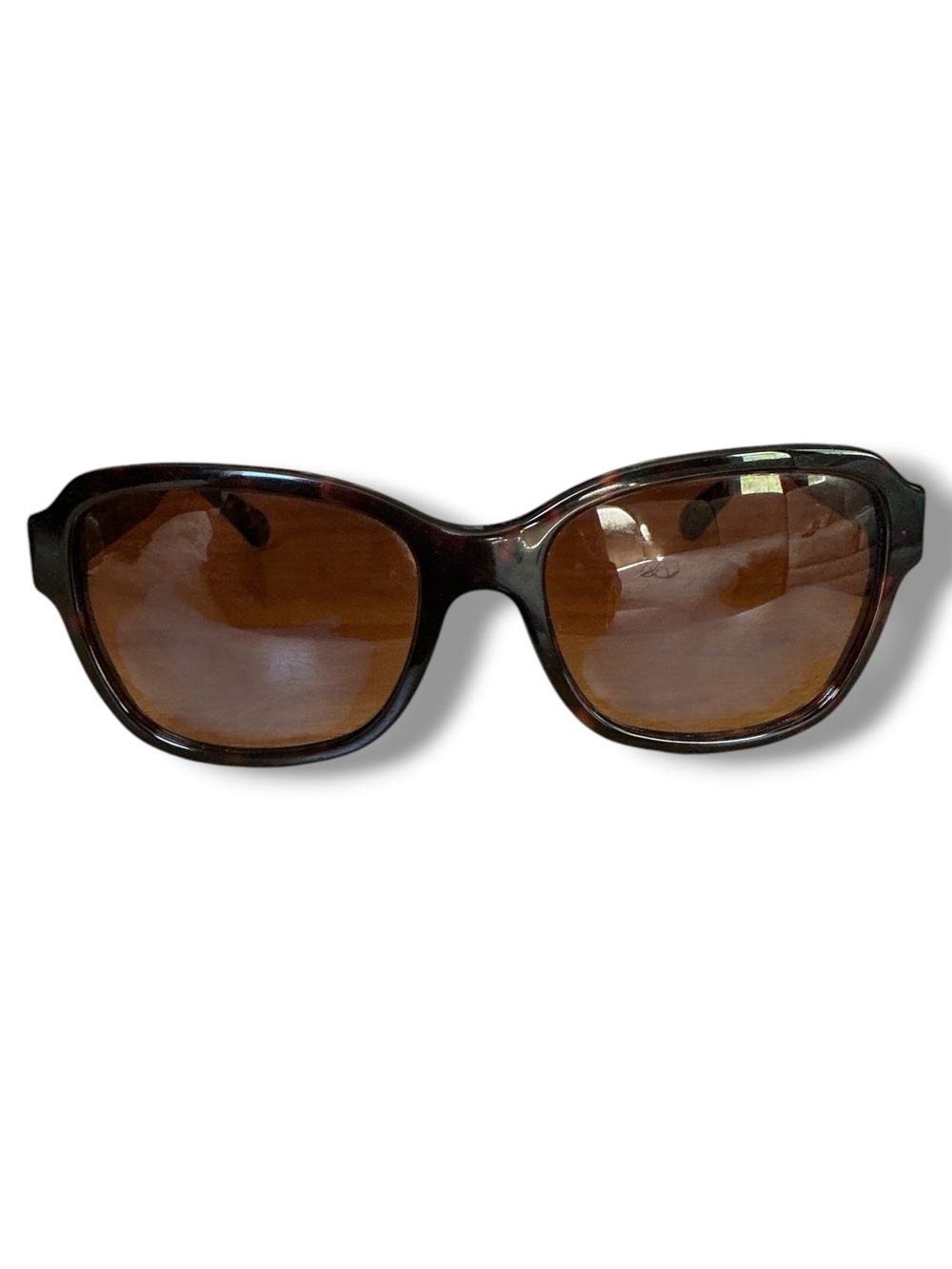 Coach HC 8232 (L1010) 550713 Dark Tortoise Sunglasses with Case - Picture 3 of 12